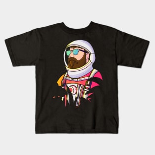 Cool dude astronaut Kids T-Shirt